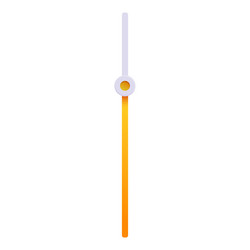 vertical slider moving up with gradient from vector image