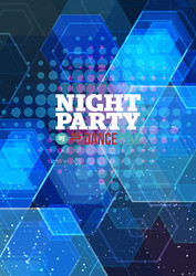 Night party vector