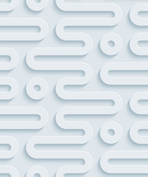 white perforated paper vector