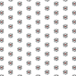 Atom molecule science pattern vector