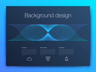futuristic user interface ui technology vector image