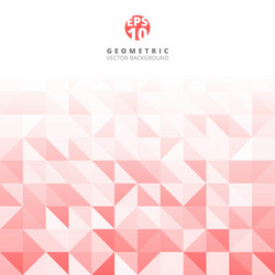 abstract gray triangle and square in red vector image