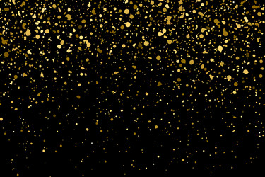 Gold glitter texture vector