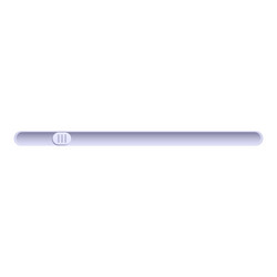 horizontal scroll bar with three lines button vector image