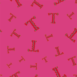 t from alfabet repeat pattern print background vector