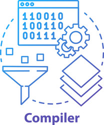 Analytical test concept icon Royalty Free Vector Image