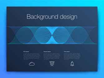 futuristic user interface ui technology vector image