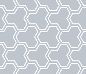 Geometric Hexagonal Pattern vector image
