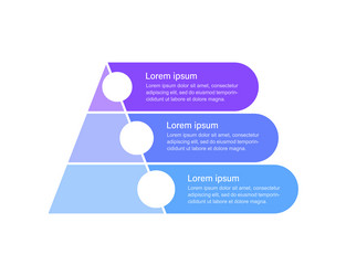 Solution focused thinking infographic chart Vector Image