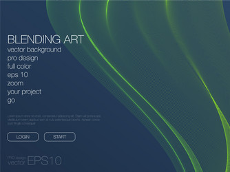 futuristic user interface ui technology vector image