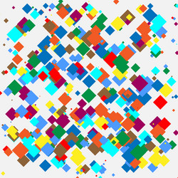 random colorful geometric pattern texture vector image