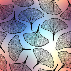 abstract leaves background vector