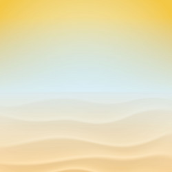 Gradient background beach and sea concept vector