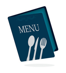 Menu design over white background Royalty Free Vector Image