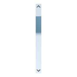 vertical scroll bar showing completion status vector image