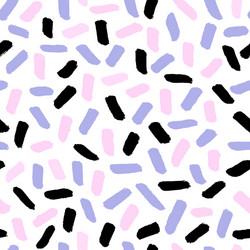 Seamless pattern with many decorative sprinkles Vector Image