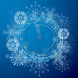 abstract background with clock vector image