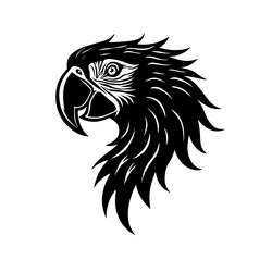 eagle head tattoo concept image Vector Image