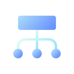 data structuration process pixel perfect flat vector image