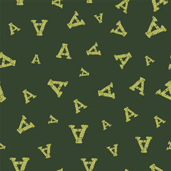 a from alfabet repeat pattern print background vector