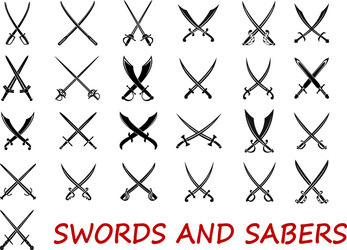 3,600+ Crossed Swords Stock Illustrations, Royalty-Free Vector