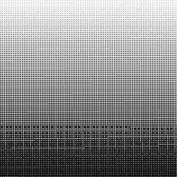 Gradient gray background with dots halftone vector