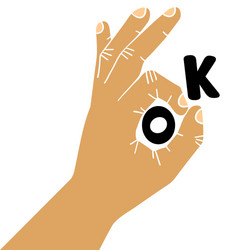 The a-Ok Hand Sign is Signify that Everything S Going Just Fine. this is  the Perfect Hand Gesture To Communicate All is Foto de Stock - Imagem de  sucesso, palma: 144400998