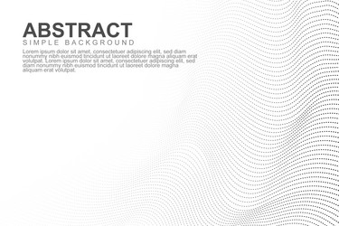 simple modern background design with dash lines vector image