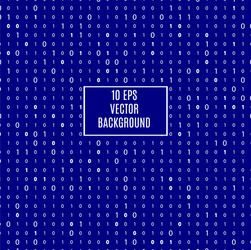 Binary Code Technology Background vector image