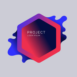 abstract background with dynamic splash vector image