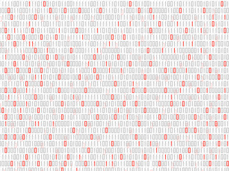Abstract technology background with binary code vector