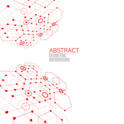 Abstract Technology Network Background vector image