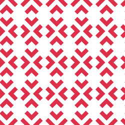 geometric seamless pattern with red arrows vector image