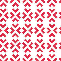 geometric seamless pattern with red arrows vector