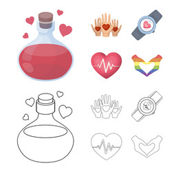 isolated object abstract and shape icon vector image