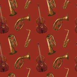 seamless background pattern with different wind vector image