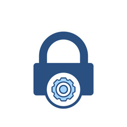 lock password private properties secure icon vector image