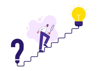 Problem Solving & Solution vector image