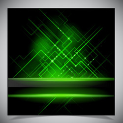 smooth colorful abstract techno background vector image