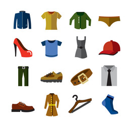 Clothes icon Royalty Free Vector Image - VectorStock