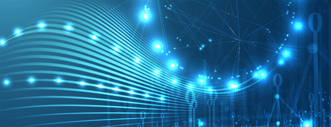 quantum processing deep learning artificial vector image
