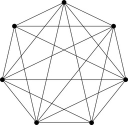 interlocking interconnect polygon shape element vector image