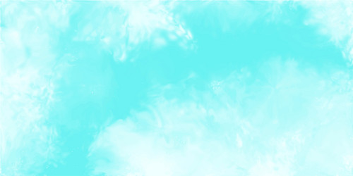 turquoise blue watercolor hand painted texture Vector Image
