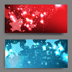 elegant christmas background with snowflakes Vector Image