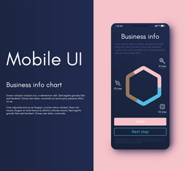 mobile application interface ui design vector