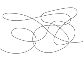abstract tangled texture random chaotic lines vector image