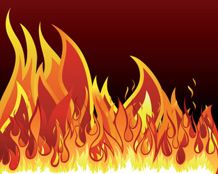 Seamless fire flame background Royalty Free Vector Image