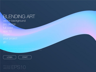 futuristic user interface ui technology vector image