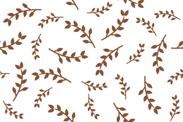 leaves seamless pattern for use as wrapping paper vector image