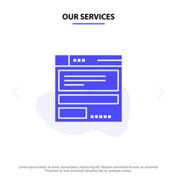 Our services file browser computing code solid vector